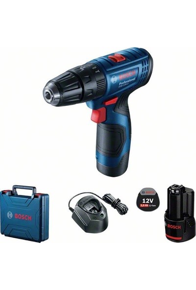 Bosch Professional GSB 120-LI 12 Volt 2,0 Ah Akülü Darbeli Delme/Vidalama