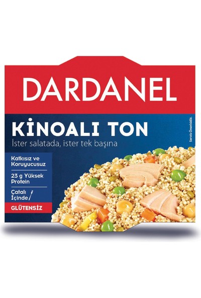 Dardanel Aç Ye Kinoalı Ton Balığı 185 gr