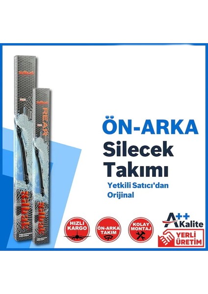 Cıtroen C5 (2004 - 2007) Muz Silecek Takımı