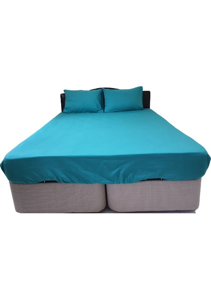 Lastikli Çarşaf Flanel Fited SET160*200+2 Adet Yastık Kılıfı