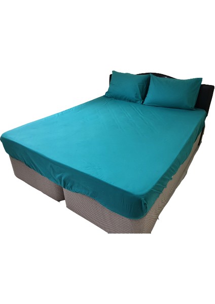 Lastikli Çarşaf Flanel Fited SET160*200+2 Adet Yastık Kılıfı
