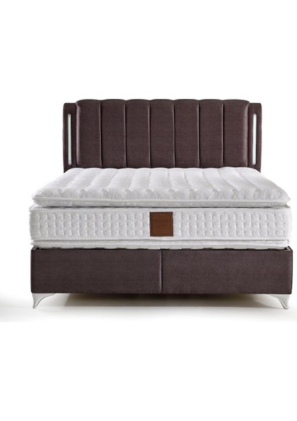 Md Double 140 x 200 cm Çift Kişilik Yatak Baza Başlık Seti GM108