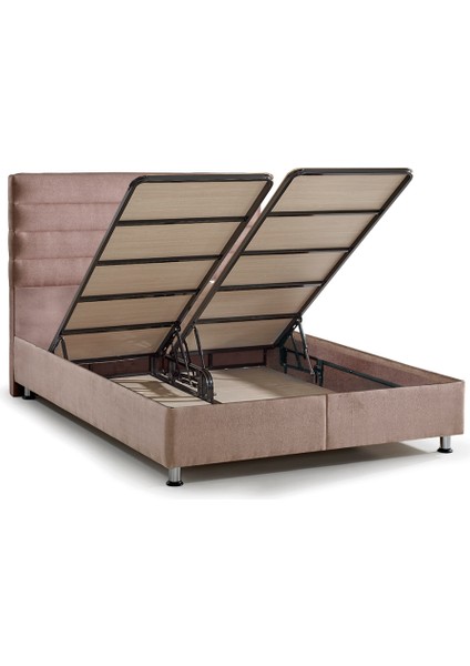 Md Sedef 100 x 200 cm Tek Kişilik Yatak Baza Başlık Seti GM121