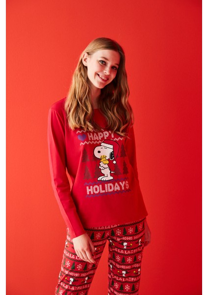 Lic Happy Holidays Pijama Takımı indirimleri