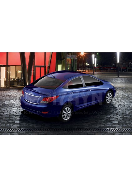 S-Dizayn Hyundai Accent Blue Krom Bagaj Alt Çıta 2011-2017 fiyatları