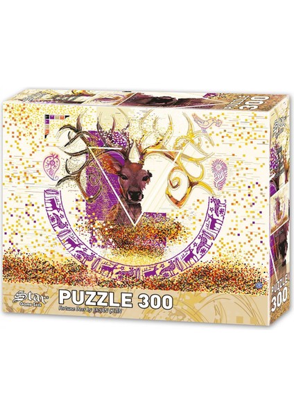 Oyun Şans Geyiği 300 Parça Puzzle