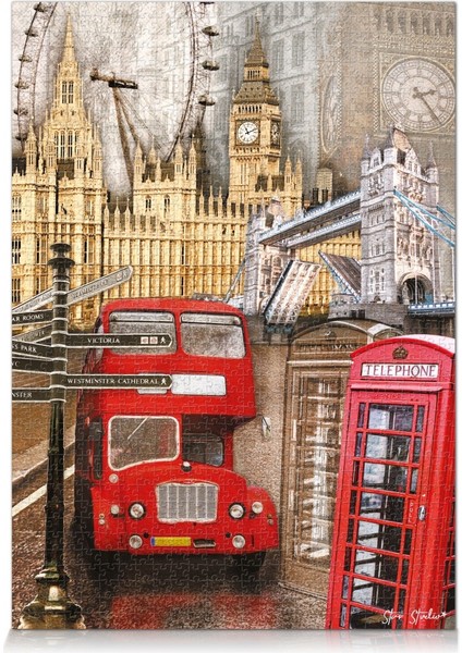 Oyun Londra 1000 Parça Puzzle