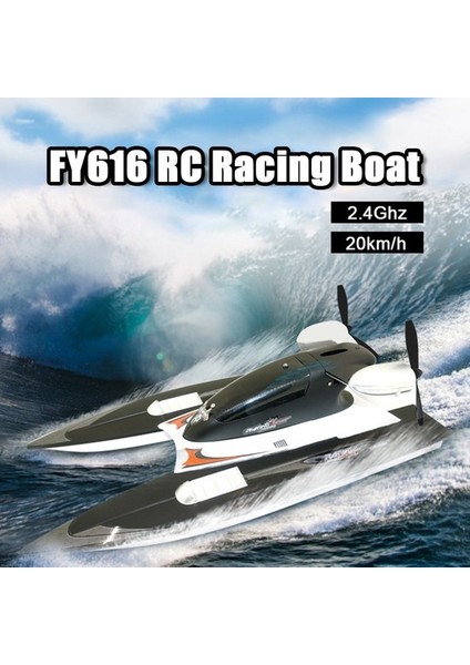 Rc 2.4g Uzaktan Kumandalı Yarış Teknesi 20 Km (Yurt Dışından)