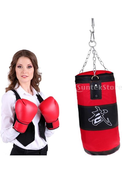 Bepretty Dövüş Sanatı Kickboks Uygulaması Için Punch Bag Boks Eğitimi 60 cm (Yurt Dışından)