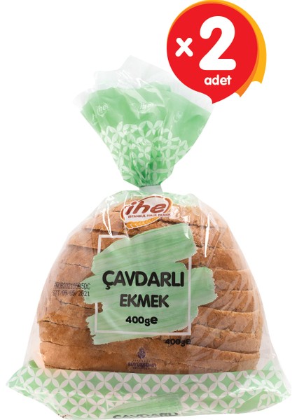 Çavdarlı Ekmek 400 gr (2 Adet)