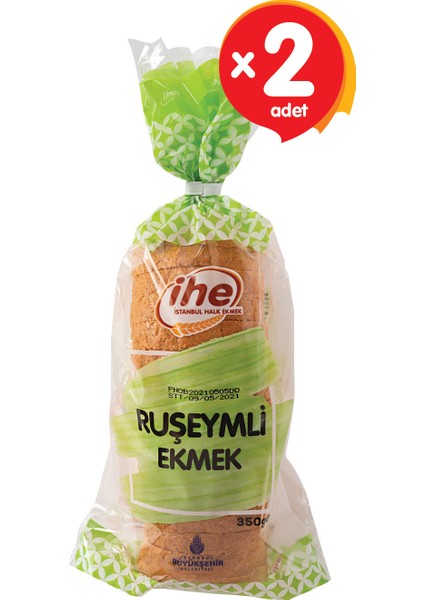 Ruşeymli Ekmek 350 gr (2 Adet)