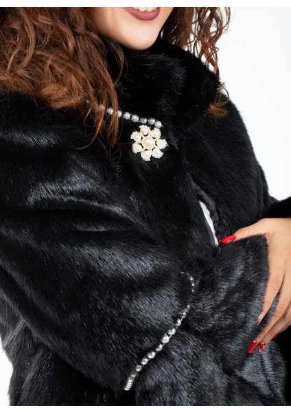 Inci Detaylara Sahip,inci Broşlu Gelin Abiye Bolero fırsatları