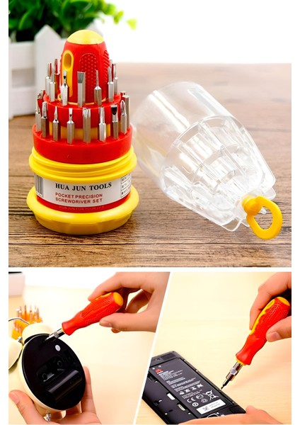 31 Parça Çok Amaçlı Tornavida Seti fırsatları