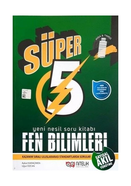 5. Sınıf Süper Fen Bilimleri Soru Bankası - Güncel