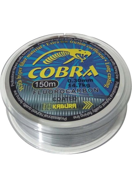 Cobra Fluoro Carbon (Kaplı) 150 mt Misina