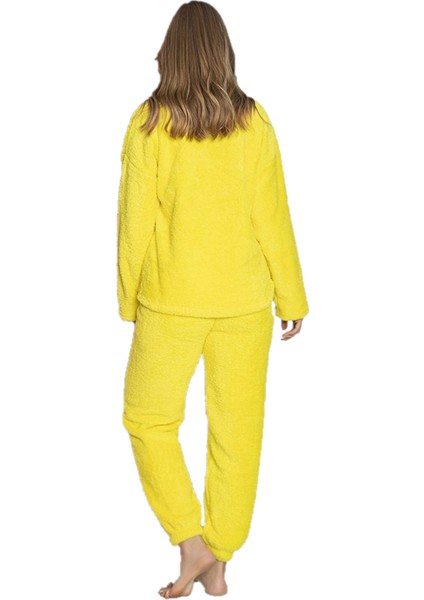 Dkit Boutique Kadın Tweety Peluş Pijama Takım