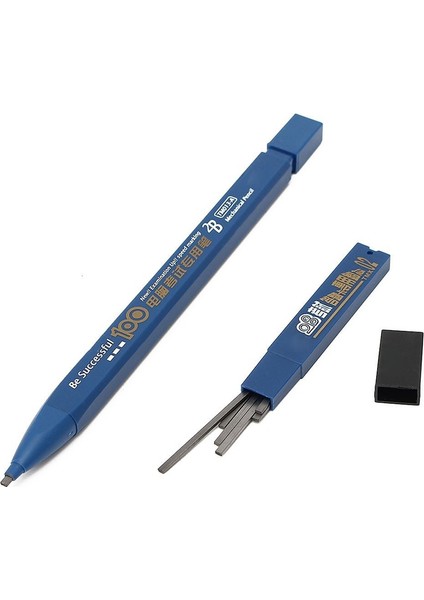 2b Tutucu Sınav Mekanik Kalem 6 Adet Kalem Yedekler Ofis Malzemeleri Sınav Aksesuarı (Yurt Dışından)