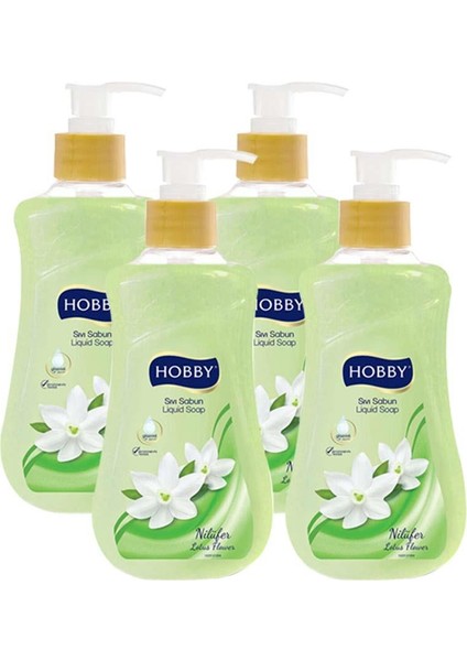 Sıvı Sabun Nilufer 400 Ml X 4