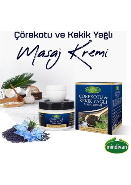 Çörekotu Yağlı & Kekik Yağlı Masaj Kremi 100 ml fiyatları