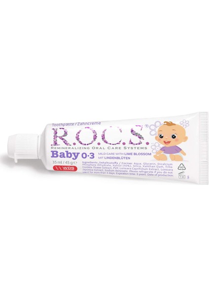Baby 0-3 Yaş Ihlamur Özlü Florürsüz Bebek Diş Macunu fırsatları