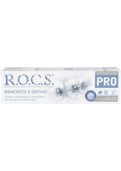 R.o.c.s. Pro Brackets & Ortho Diş Macunu (74G)