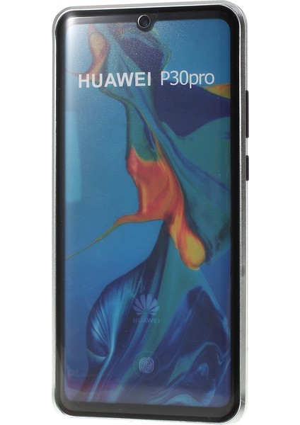 Huawei P30 Pro Için Uyumlu Telefon Kabı - Gümüş (Yurt Dışından)