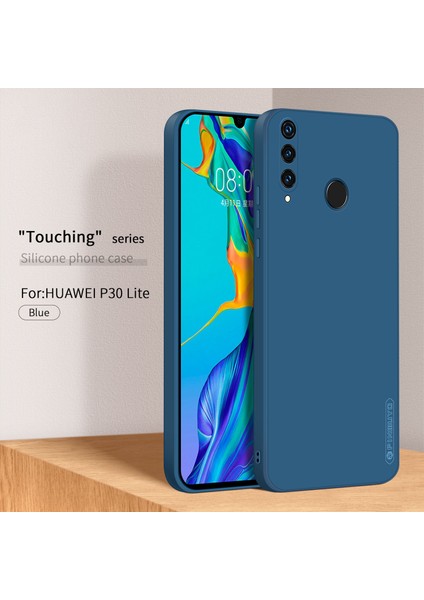 Huawei P30 Lite Için Uyumlu Telefon Kabı - Koyu Mavi (Yurt Dışından) modelleri
