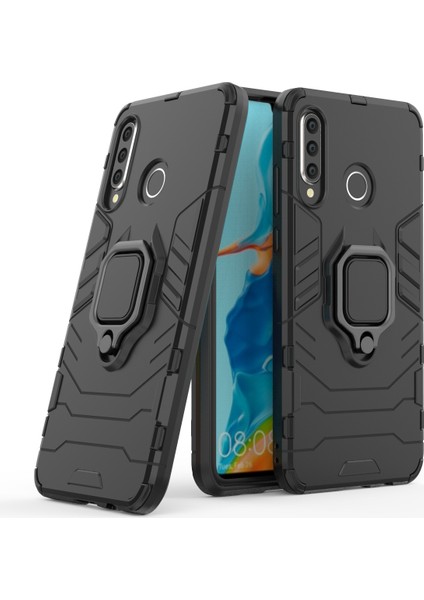 Huawei P30 Lite Için Uyumlu Telefon Kabı - Siyah (Yurt Dışından)