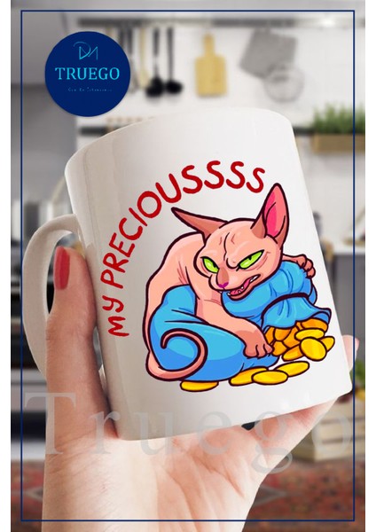 Baskılı Kupa Bardak Seramik Mug - My Preciousss..