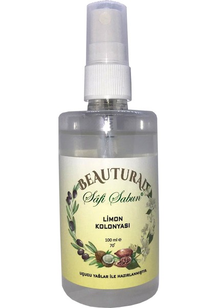Limon Kolonyası-Doğal Uçucu Yağ Kolonyası-100 Ml