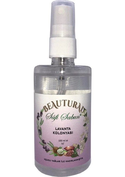 Lavanta Kolonyası-Doğal Uçucu Yağ Kolonyası-100 Ml