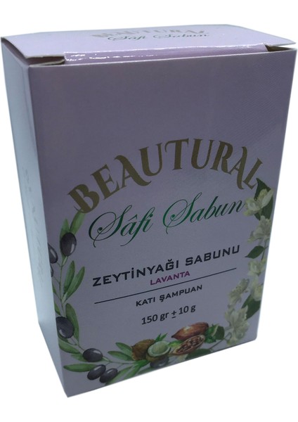 Doğal Sızma Zeytinyağı Sabunu-100 El Yapımı-Lavanta-150gr