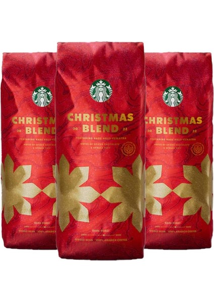 Christmas Blend Dark Roast 250 gr x 3