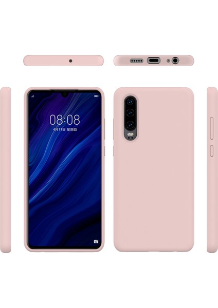 Huawei P30 Için Uyumlu Telefon Kabı - Pembe (Yurt Dışından)