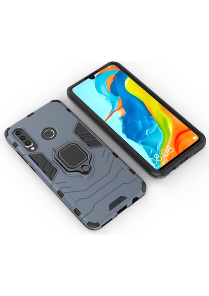 Huawei P30 Lite Için Uyumlu Telefon Kabı - Koyu Mavi (Yurt Dışından) fırsatları