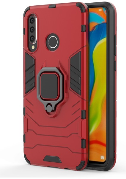 Huawei P30 Lite Için Uyumlu Telefon Kabı - Kırmızı (Yurt Dışından) indirimleri