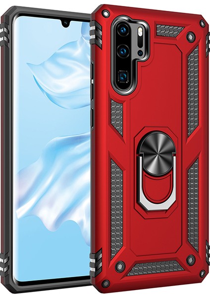 Huawei P30 Pro Için Uyumlu Telefon Kabı - Kırmızı (Yurt Dışından)