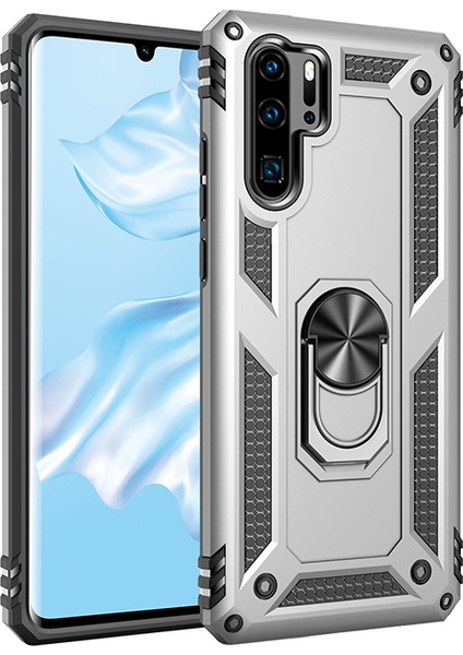 Huawei P30 Pro Için Uyumlu Telefon Kabı - Gümüş (Yurt Dışından)