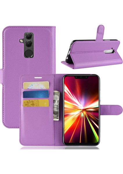 Huawei Mate 20 Lite Telefon Kılıfı - Mor (Yurt Dışından)