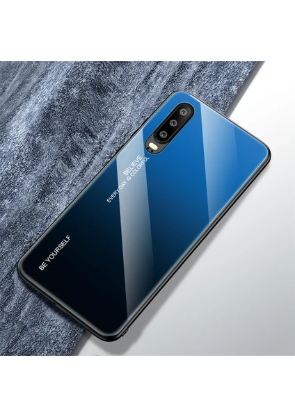 Huawei P30 Için Uyumlu Telefon Kabı - Siyah (Yurt Dışından)