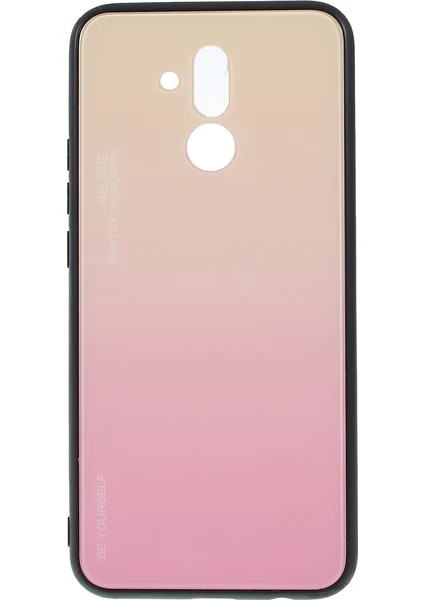 Huawei Mate 20 Lite Telefon Kılıfı - Altın Pembe (Yurt Dışından)