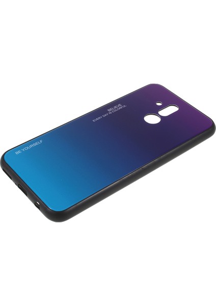 Huawei Mate 20 Lite Telefon Kılıfı - Mor/mavi (Yurt Dışından)