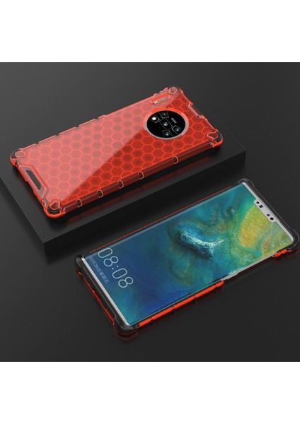 Huawei Mate 30 Pro Telefon Kılıfı - Kırmızı (Yurt Dışından)