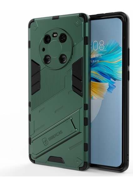 Huawei Mate 40 Pro Telefon Kılıfı - Yeşil (Yurt Dışından)
