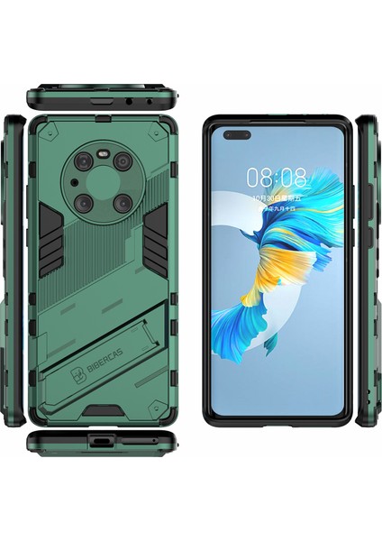 Huawei Mate 40 Pro Telefon Kılıfı - Yeşil (Yurt Dışından)