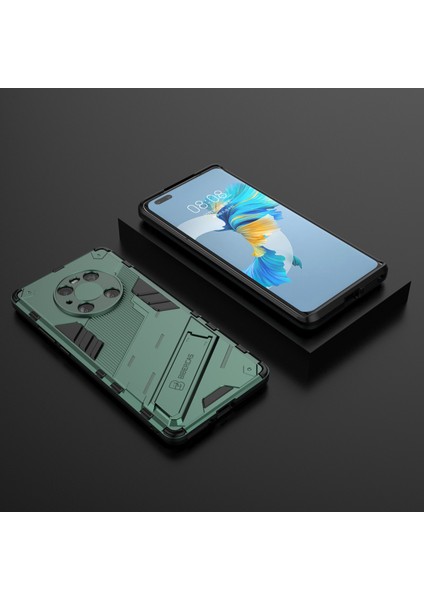 Huawei Mate 40 Pro Telefon Kılıfı - Yeşil (Yurt Dışından)