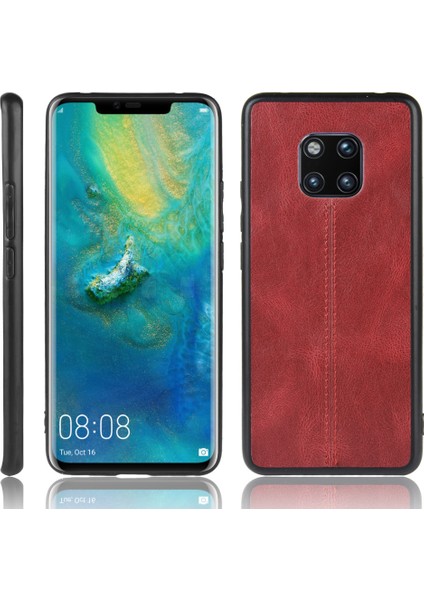 Huawei Mate 20 Pro Telefon Kılıfı - Kırmızı (Yurt Dışından)