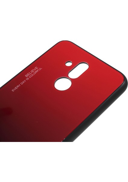 Huawei Mate 20 Lite Telefon Kılıfı - Kırmızı/siyah (Yurt Dışından) modelleri