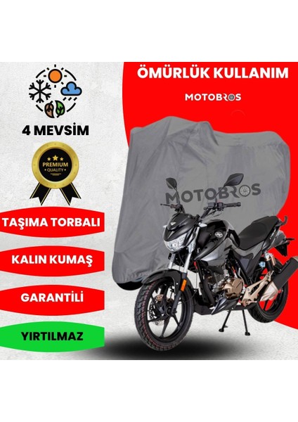 Mondial Drift 150 Motosiklet Branda (En Kalın) Kumaş Ömürlük Kullanım