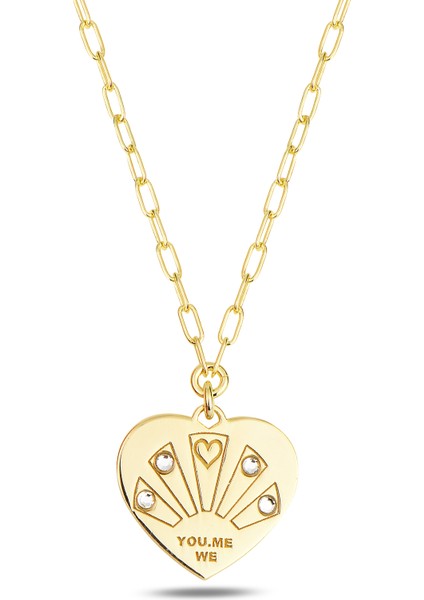 Swarovski Kalp Kolye